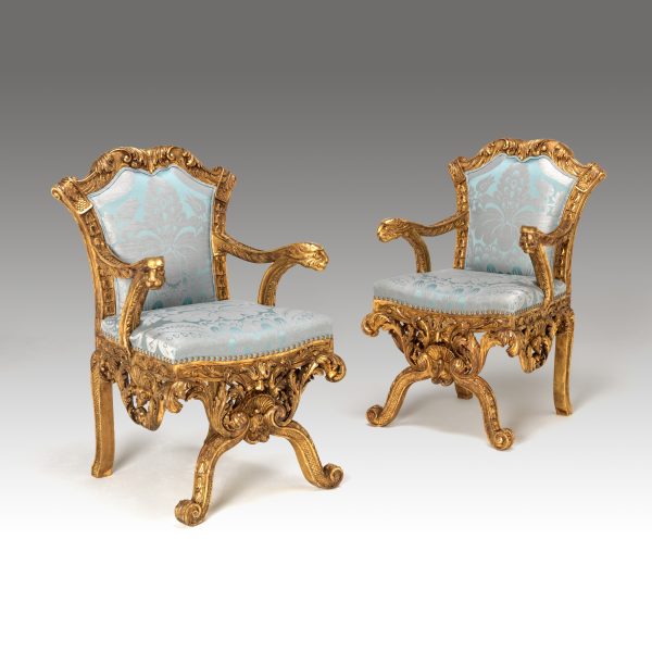 The Chiswick William Kent Armchairs - Image 3